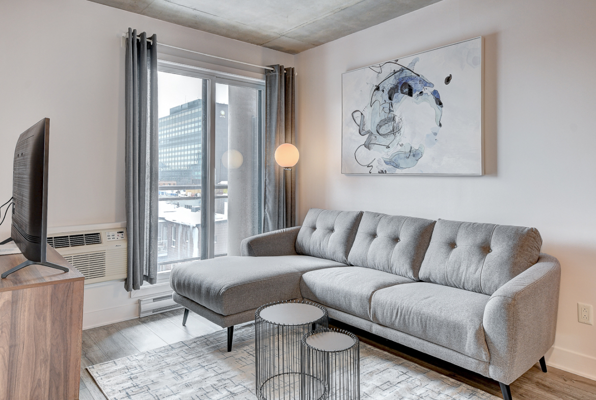 Condo Laforce 3 1/2 – Centre-ville de Montréal
